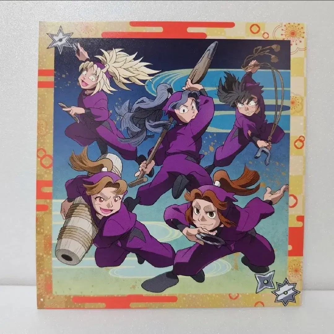 忍者少年乱太郎忍たま4人組イラストカードポストカード公式グッズ